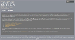 Desktop Screenshot of matthewsuttonlaw.com